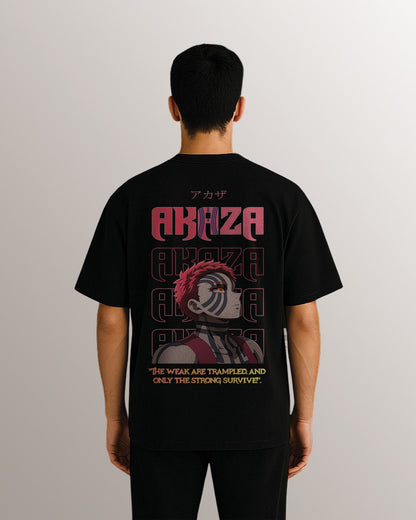 Akaza Oversized printed tshirt
