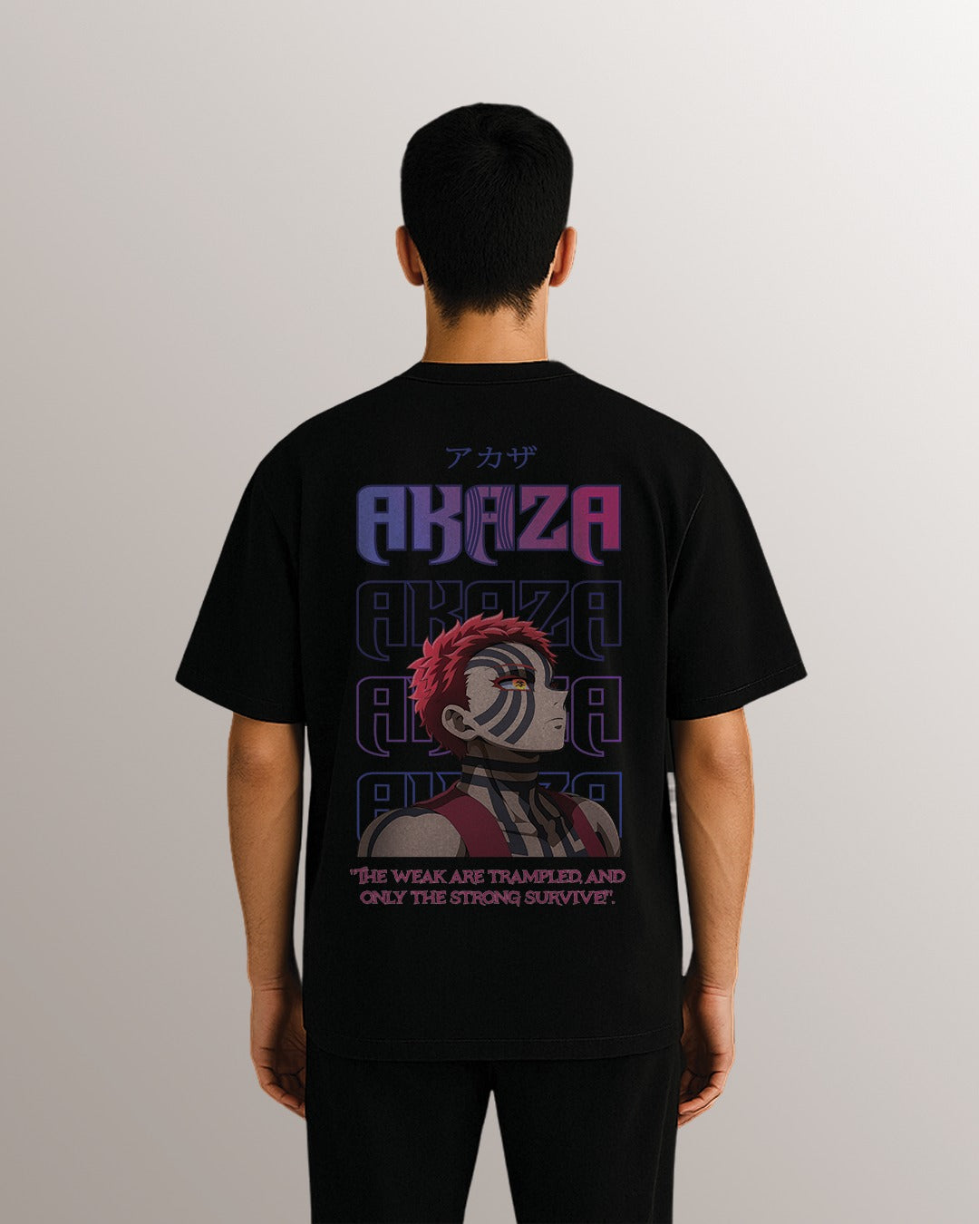 Akaza Oversized printed tshirt