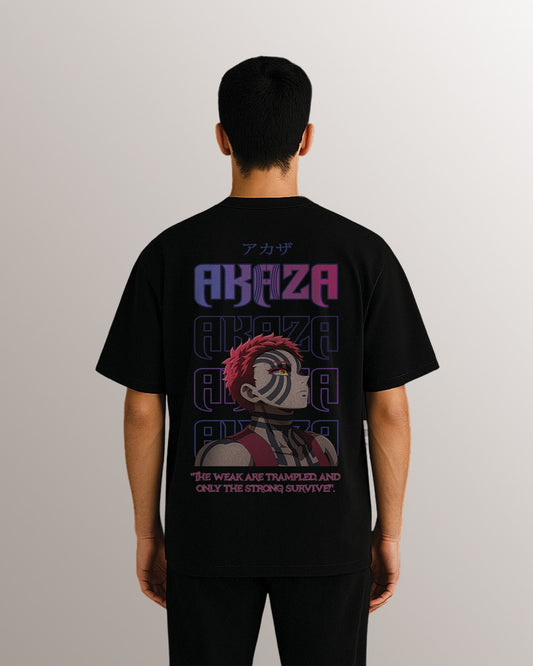 Akaza Oversized printed tshirt