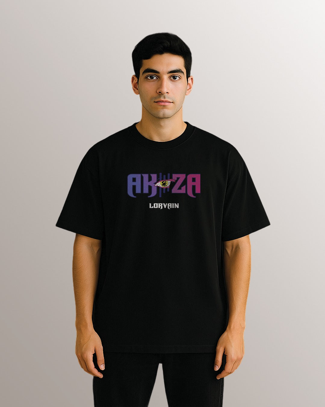 Akaza Oversized printed tshirt