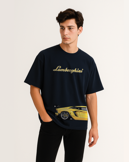 Lambo Oversized printed tshirt